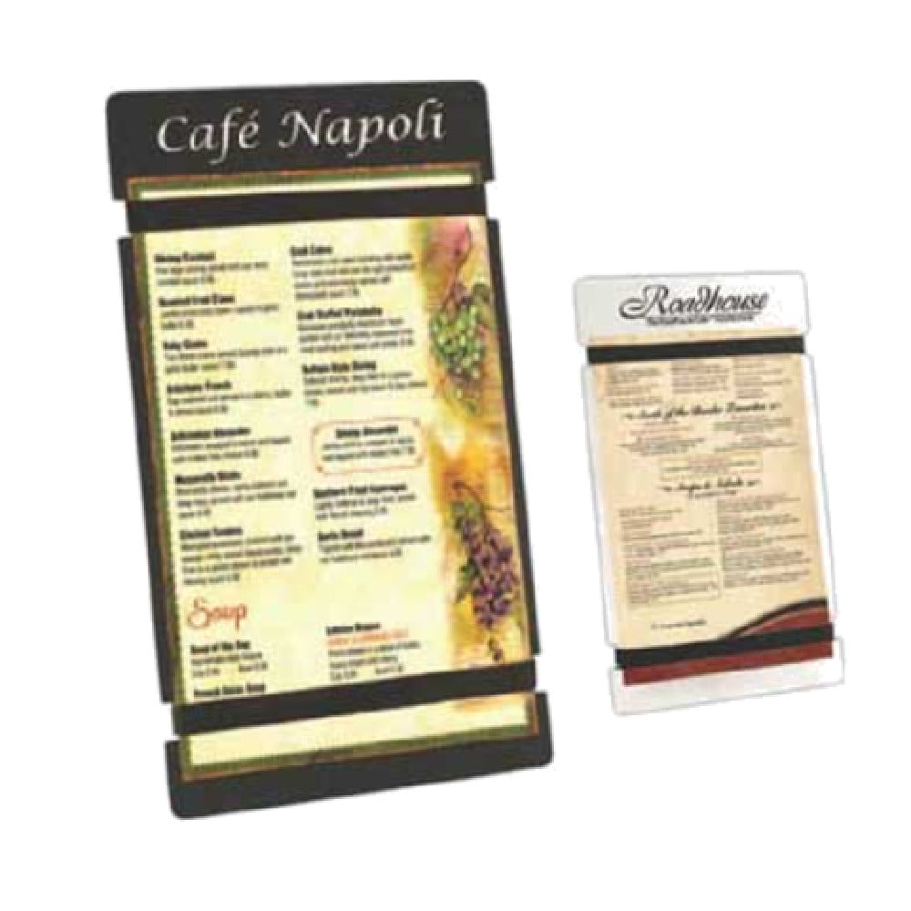 Menu Solutions ACRB-A Menu Board Holds 5-1/2" X 8-1/2" Insert Frosted Back