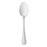 Libbey 160 002 (Formerly World Tableware) Dessert Spoon 7" 18/0 Stainless Steel