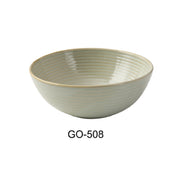 Yanco GO-508 Golden Coast Serving Bowl 8"dia. X 3"H 36 Oz