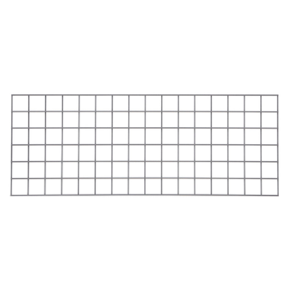 Metro WG1848K4 Quick Ship SmartWall Wire Grid 48" X 18" Metroseal Gray Epoxy-coated Corrosion-resistant Finish With Microban® Antimicrobial Protection