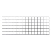 Metro WG1848K4 Quick Ship SmartWall Wire Grid 48" X 18" Metroseal Gray Epoxy-coated Corrosion-resistant Finish With Microban® Antimicrobial Protection