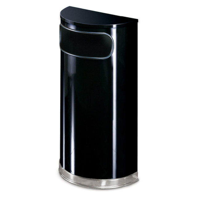 Rubbermaid FGSO820PLBK European Series Indoor Receptacle 9 Gallon 9" L X 18" W X 32" H