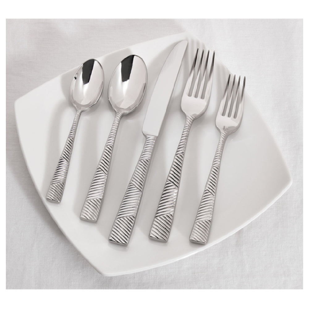 1880 Hospitality T389STSF Oneida® Teaspoon 6-1/4" Textured Handle