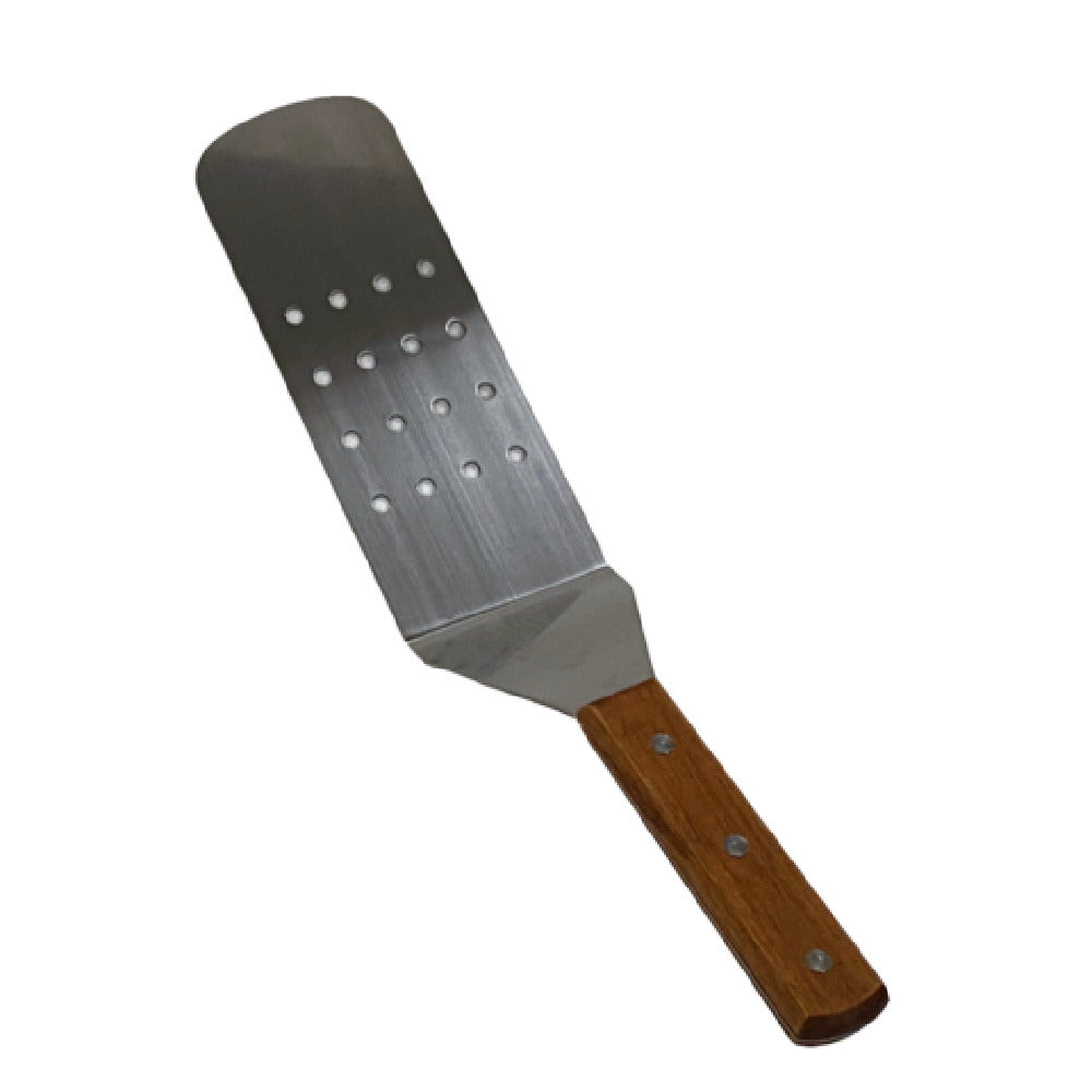Town 34982/DZ Perforated Turner 14"L X 2-3/4"W Wooden Handle. 9.5”blade Length