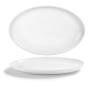 FOH DOS035WHP21 Harmony™ Plate 13” X 8-1/2” X 1-1/4” Oval
