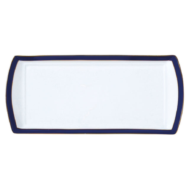 Steelite 82114AND0136 L/S Rectangle Tray 13.375" X 6.0" X 0.75" Signature