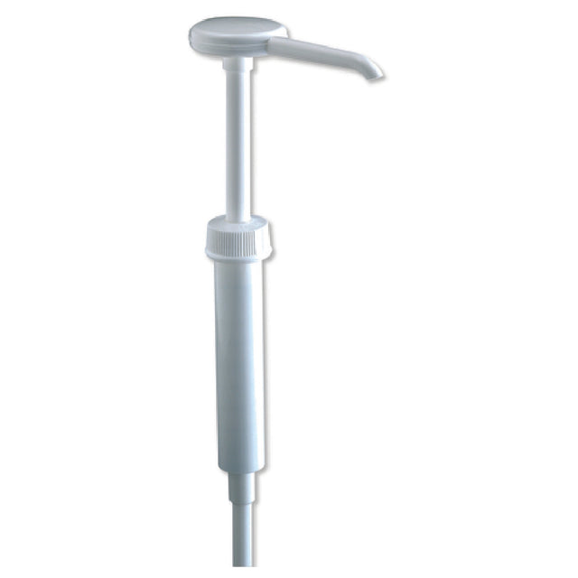 San Jamar P7300 Economy Condiment Pump 1 Oz. Per Stroke 5" Dip Tube