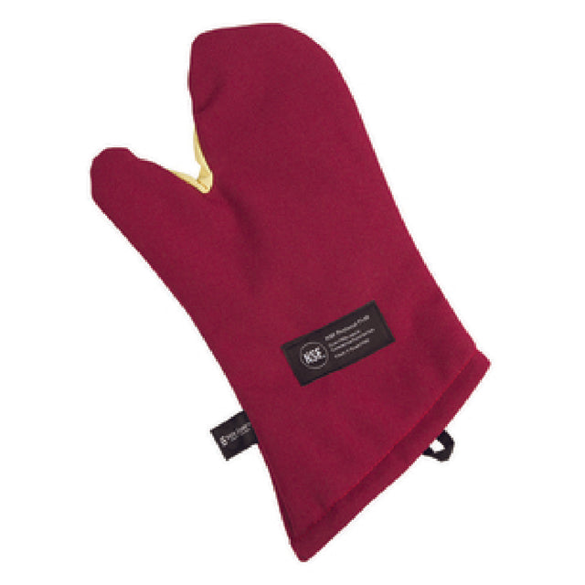 San Jamar KT0215 Cool Touch Flame™ Conventional Style Oven Mitt 15" Temperature Range: Up To 535°F (280°C) For 30 Seconds