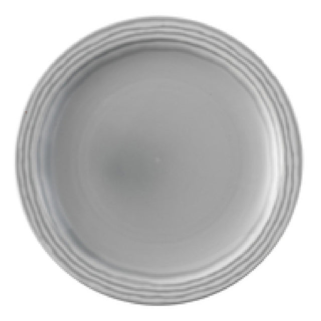 Arc Cardinal FN472 Dudson Harvest Norse Grey Narrow Rim Plate (D:8.0'') Vitrified Ceramic