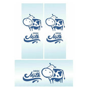 Hubert 74217 - Magnetic Sign, Blue Cow "Drink Milk", For #48713