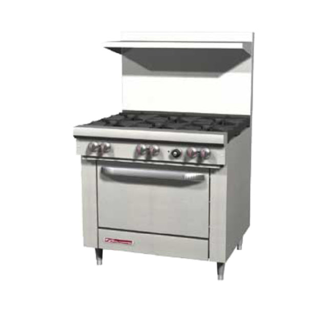 Southbend S36A_LP (QUICK SHIP) S-Series Restaurant Range Gas 36"