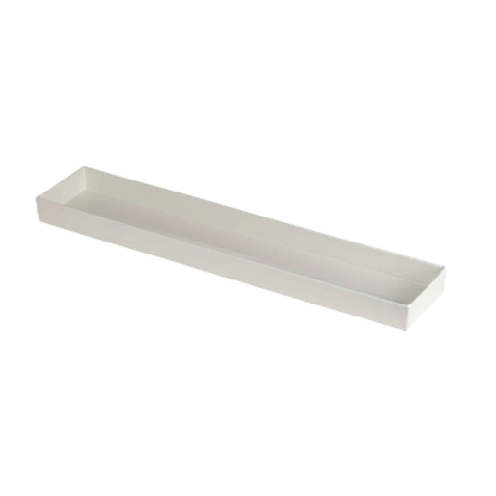 Bon Chef 9533PWHT Tray Rectangular 6" X 30" X 2"