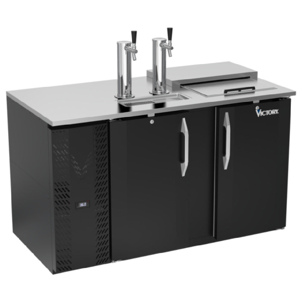 Victory VDD58HC-C-B - Direct Draw Dispenser, Club Top, 58"W X 30-1/8"D X 49-5/16"H