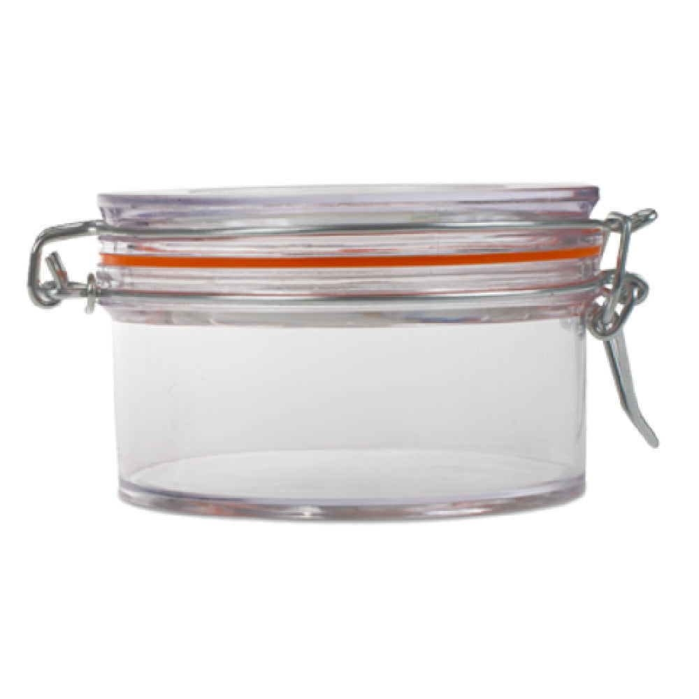 JB Prince R1011 C Mason Jar 10 Oz. 4-1/10" Dia. X 2-1/2"H