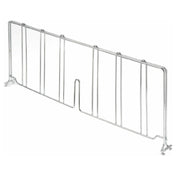 Klinger's Trading SDIVIDER14-CHROME Shelf Divider For Wire Shelves 14"W X 9-1/2"H