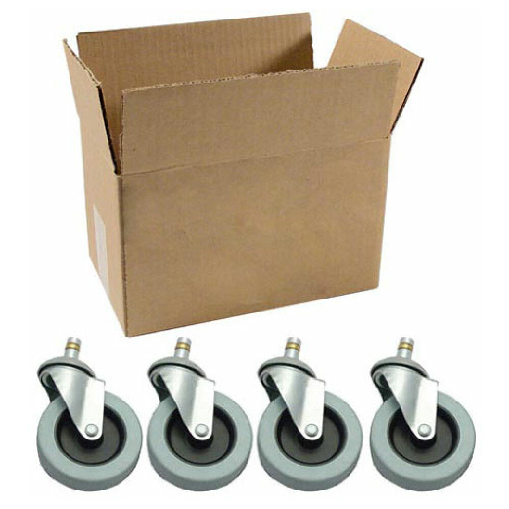 Rubbermaid FG7380L10000 2 1/2 In Caster Kit Set Of 4