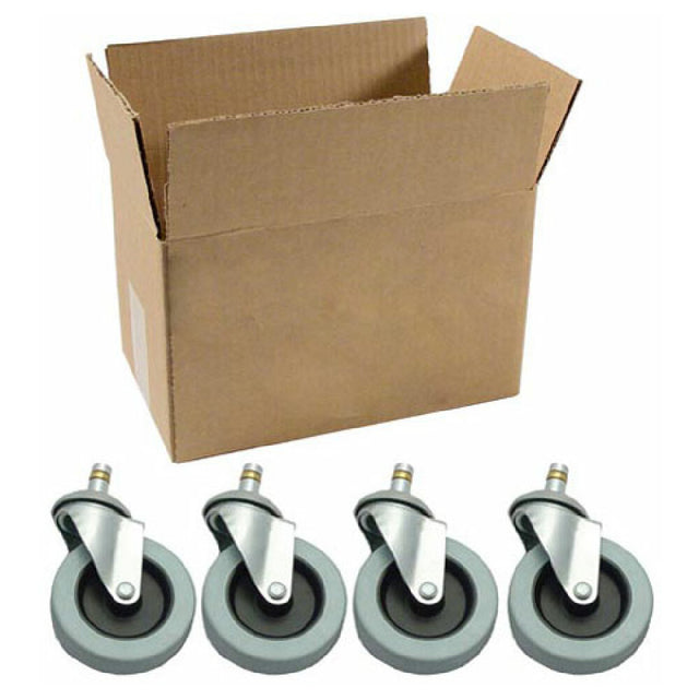 Rubbermaid FG7380L10000 2 1/2 In Caster Kit Set Of 4