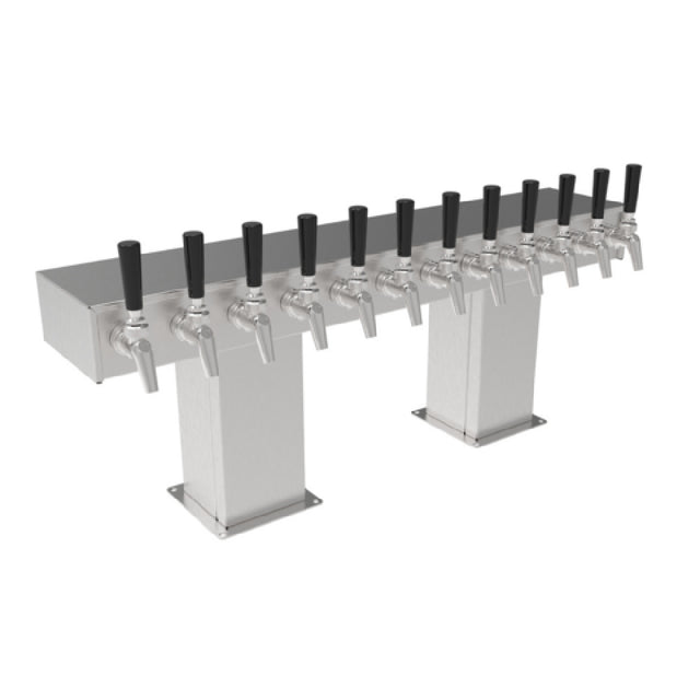 Perlick 3780-8BPC Bridge Tee Tower Stainless Steel With Polished Chrome Finish