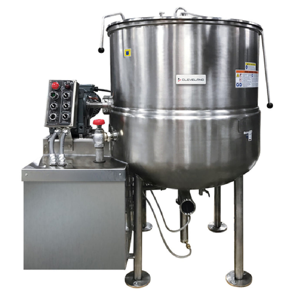 Cleveland HAMKDL200CC HA-Series (HAMKDL) 200 Gallon (757 Liter) Direct Steam Mixer Kettles