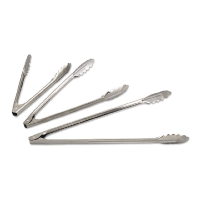 Alegacy Foodservice Products 8513 E™ Economy Spring Tongs 16"L Scalloped Edge