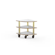 Steelite MGCMLX04CBXH - Modular Classic Corner Unit White Carrera Brushed B, Modular