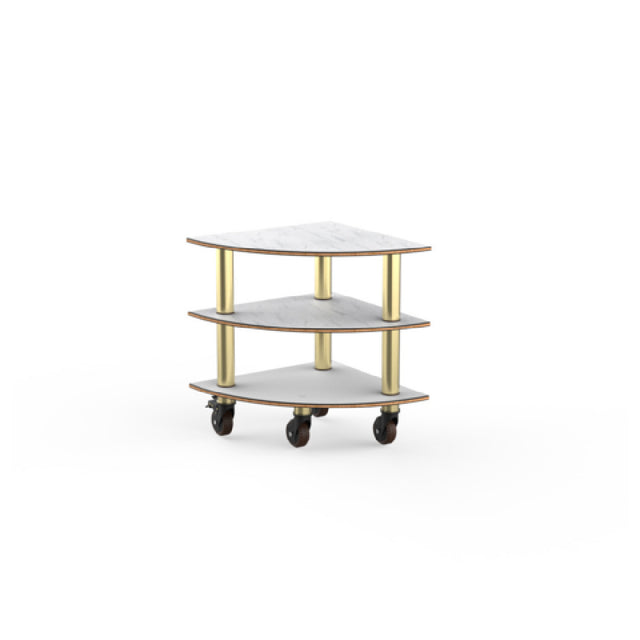 Steelite MGCMLX04CBXH - Modular Classic Corner Unit White Carrera Brushed B, Modular