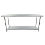 Empura WT2472 - Work Table, 72"W X 24"D X 35"H, No Backsplash