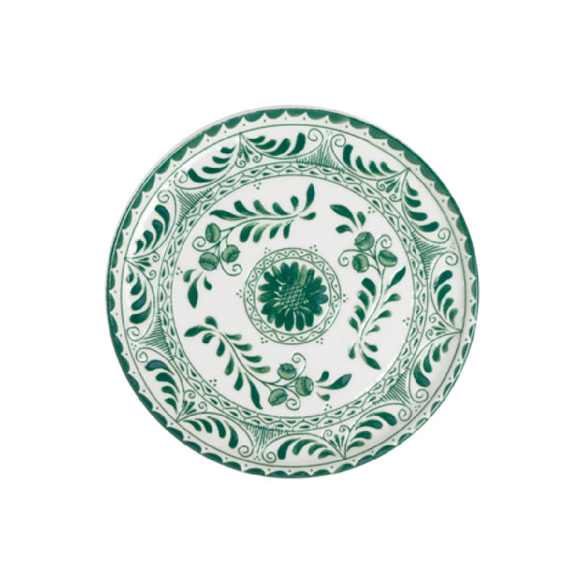 Steelite A103P802 Plate 9.0" Talavera Motiva Green