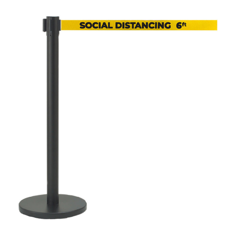 Aarco HBK-7PYE Form-A-Line™ Crowd Control System 40"H Indoor Use