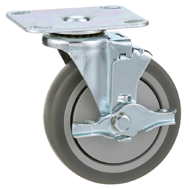 Private Label 35595 Caster Plate W/brake Lrg Measure Hole Center