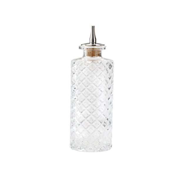 Mercer Culinary M37172 Barfly® Bitters Bottle 5.1 Oz. (150 Ml.) Cut Glass Styling