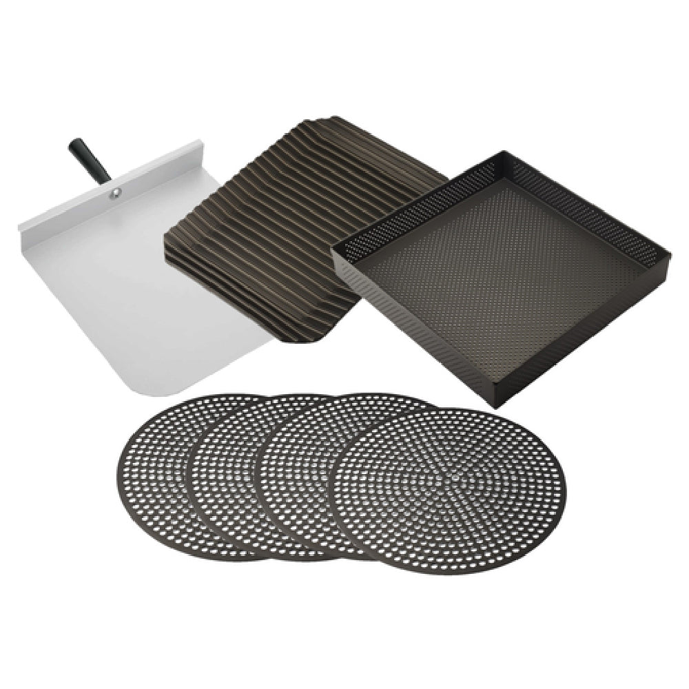 Ovention OV-ACCS-S1600 - Premium Accessory Package For SHUTTLE S1600, Includes: (4) 16" Round Heavy Duty Pizza Screens (OV-HDSCREEN-16)