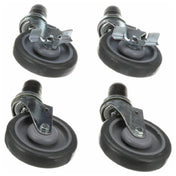 Private Label 264708 Caster Kit 5inx1 5/8iin Stm