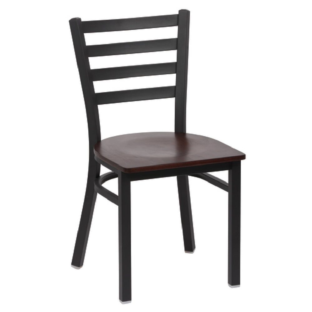 Royal ROY 9001 W - Side Chair, Ladder Back, 17"L X 16-1/2"W X 33-1/2"H