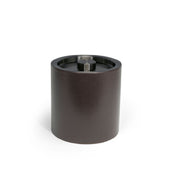 FOH RIB025BRL21 3.5qt Round London Ice Bucket Brown With Brushed Stainless Lid