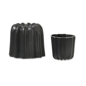 Matfer 340411 Cannele Mold 1-1/3" Dia. X 1-1/3"H Fluted