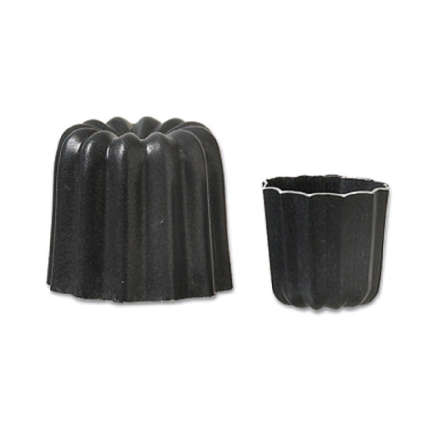 Matfer 340411 Cannele Mold 1-1/3" Dia. X 1-1/3"H Fluted