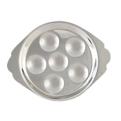 Thunder Group SLSN006D Snail Dish 6-wells Stainless Steel