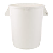 AllPoints 35906 10 Gal Bronco Trash Can White