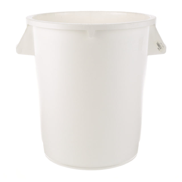 Carlisle Foodservice 84101002 10 Gal Bronco Trash Can White