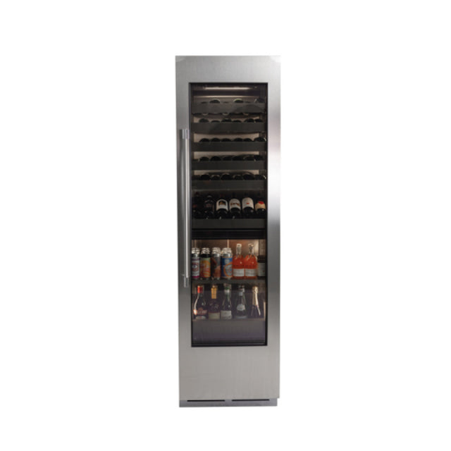 Perlick CC24C-2-4LL Beverage Column Refrigerator Dual-zone 23-3/4"W X 24-1/16"D X 84"H