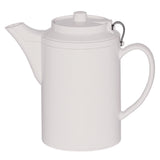 Service Ideas TST612WH Teapot 0.5 Liter (16 Oz.) 3-1/2" X 6-1/2" X 6"