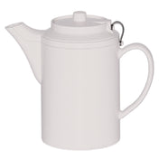 Service Ideas TST612WH Teapot 0.5 Liter (16 Oz.) 3-1/2" X 6-1/2" X 6"