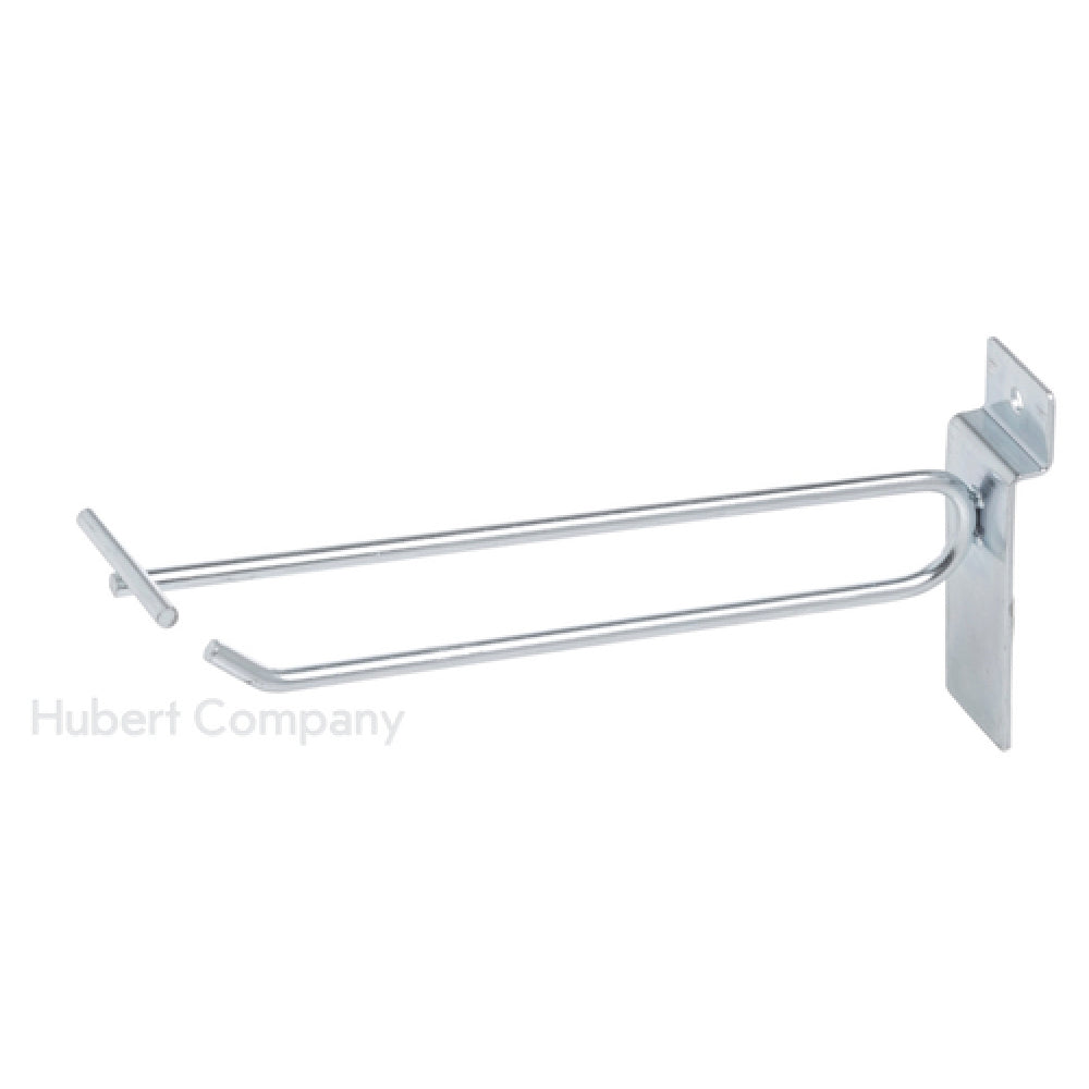 Hubert 98355 - Slatwall Scanner Hook, 6", Zinc (100 Each Per Case)