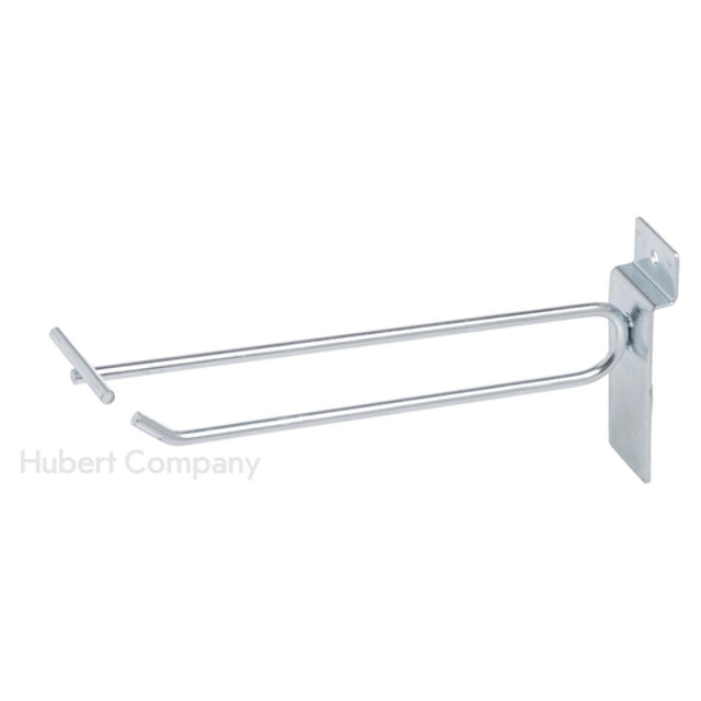 Hubert 98355 - Slatwall Scanner Hook, 6", Zinc (100 Each Per Case)