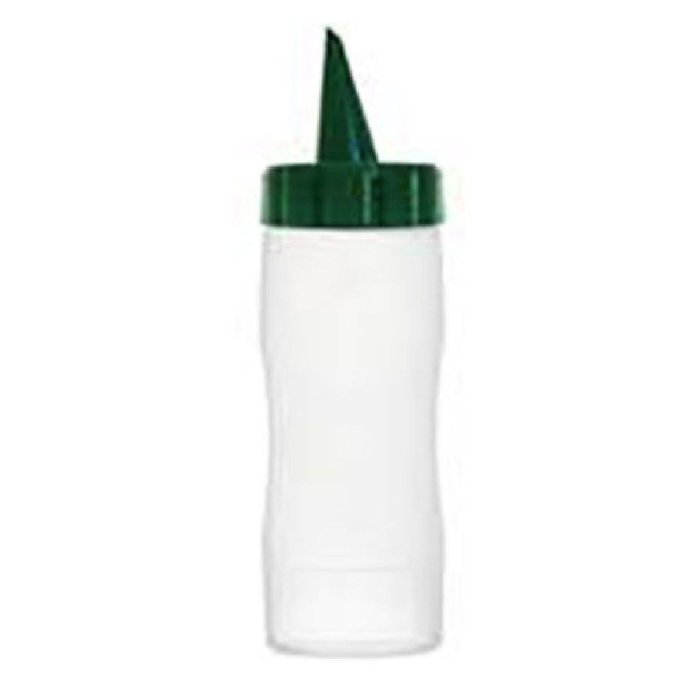 CFS Brands 71276 Araven Squeeze Oil/Sauce Bottle 12 Oz. Green Cap