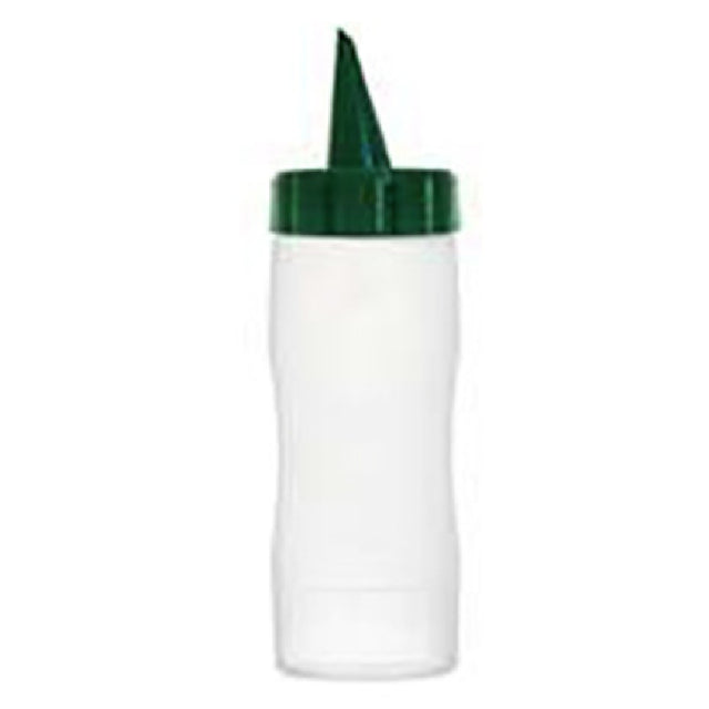 CFS Brands 71276 Araven Squeeze Oil/Sauce Bottle 12 Oz. Green Cap