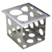 Eagle SBH-1/6-X Bottle Holder Holds (4) Bottles 6-1/2"W X 7-1/2"D X 5-1/2"H