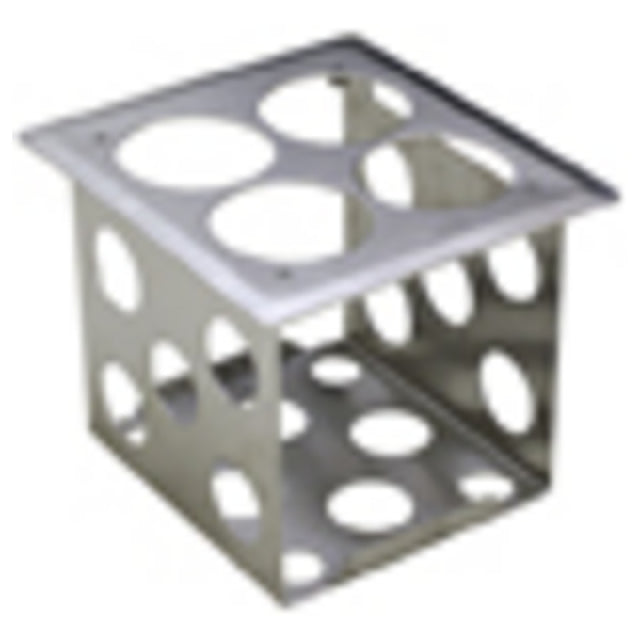 Eagle SBH-1/6-X Bottle Holder Holds (4) Bottles 6-1/2"W X 7-1/2"D X 5-1/2"H