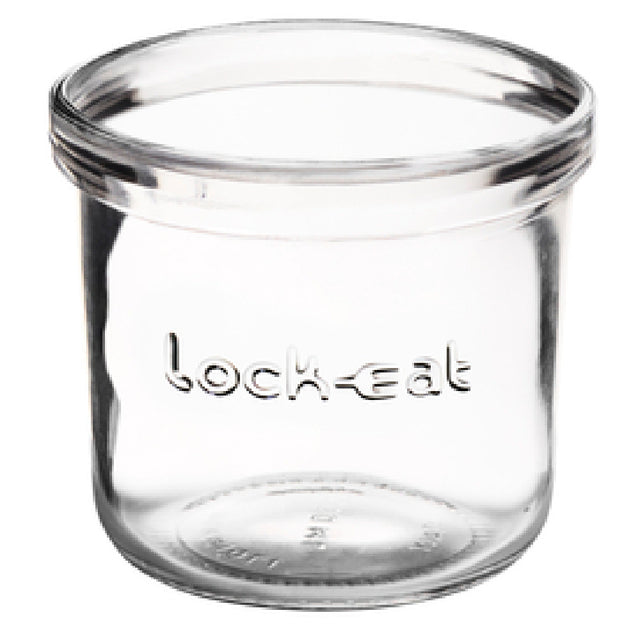 BauscherHepp 11607/01 Food Jar 6-3/4 Oz. 3-1/4" Dia. X 3-1/8"H
